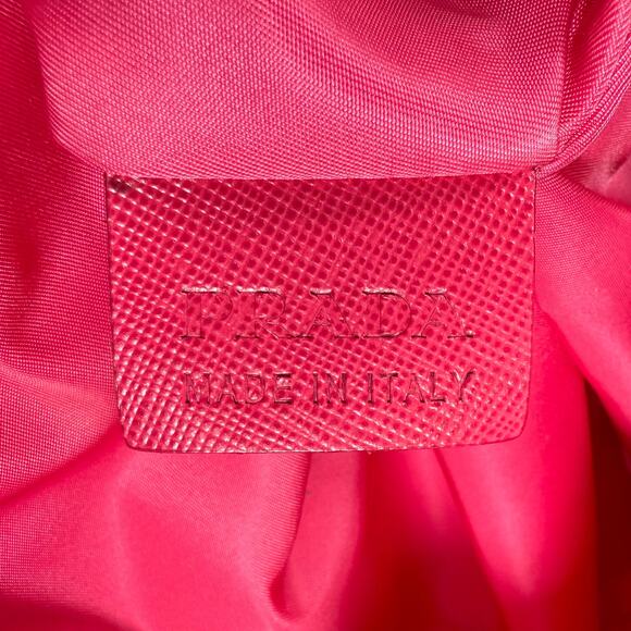 Prada Nylon Saffiano Logo Tote Bag - Picture 12 of 16